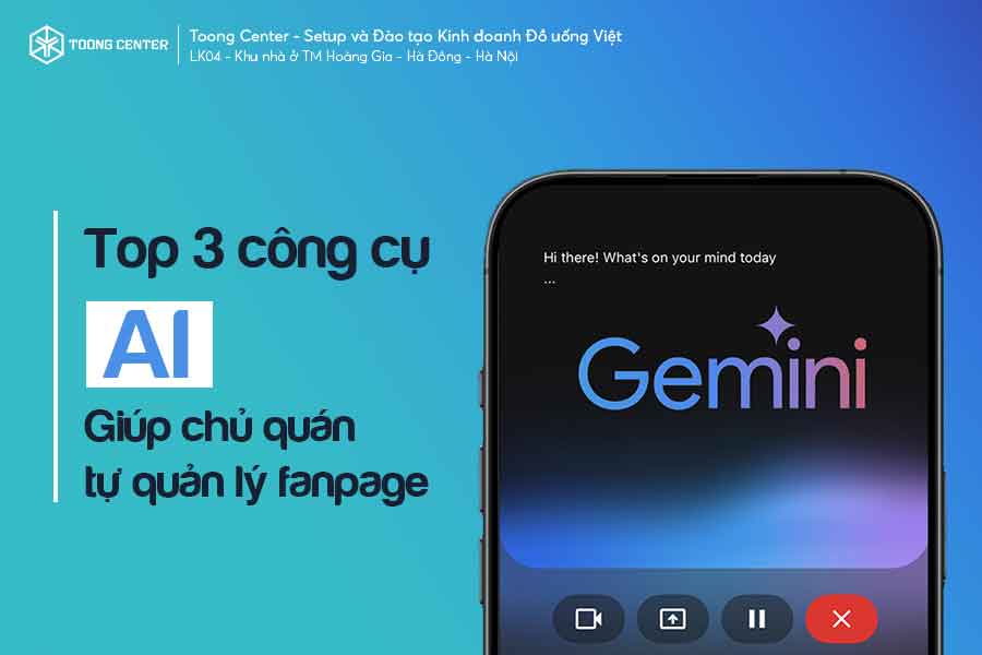 Checklist 3 Công Cụ AI Giúp Chủ Quán F&B Quản Lý Fanpage Nhàn Tênh